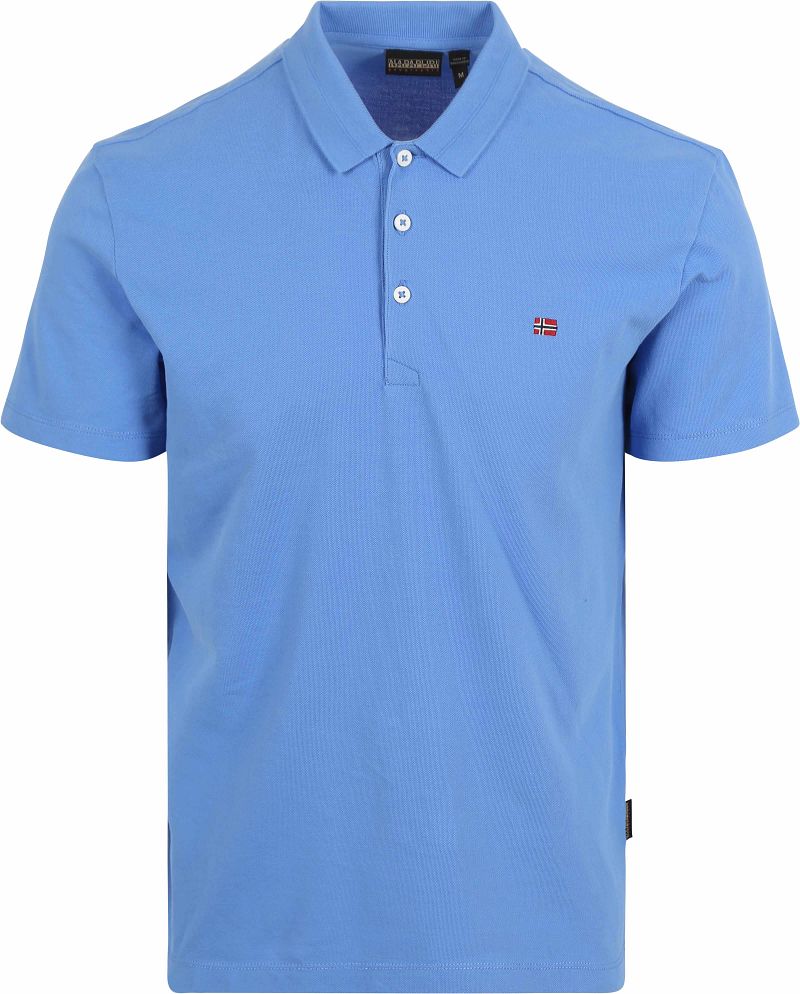 Napapijri Ealis Poloshirt Mid Blau - Größe XL günstig online kaufen