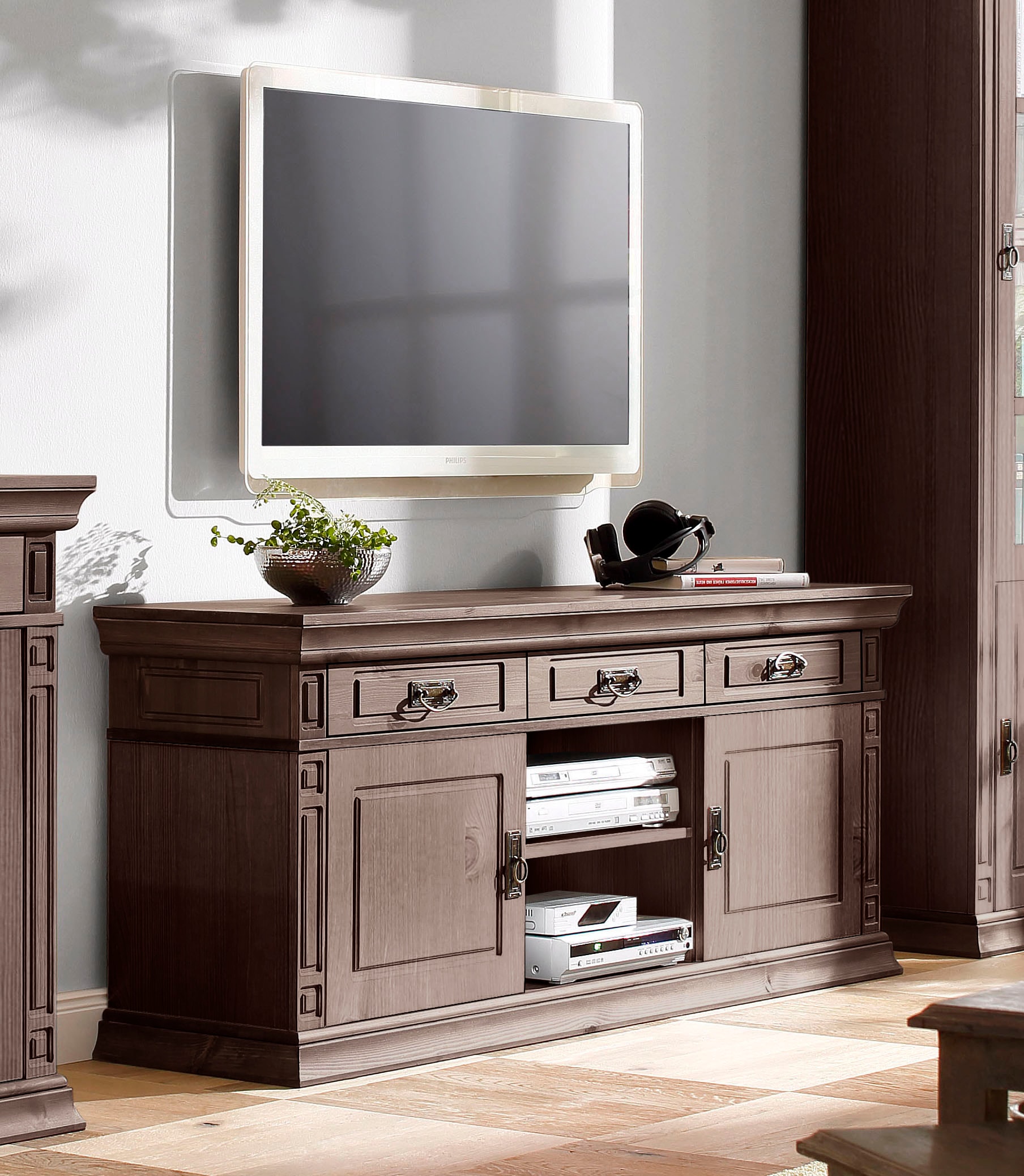 Home affaire TV-Board "Vinales", Breite 158 cm, mit 3 Schubladen günstig online kaufen
