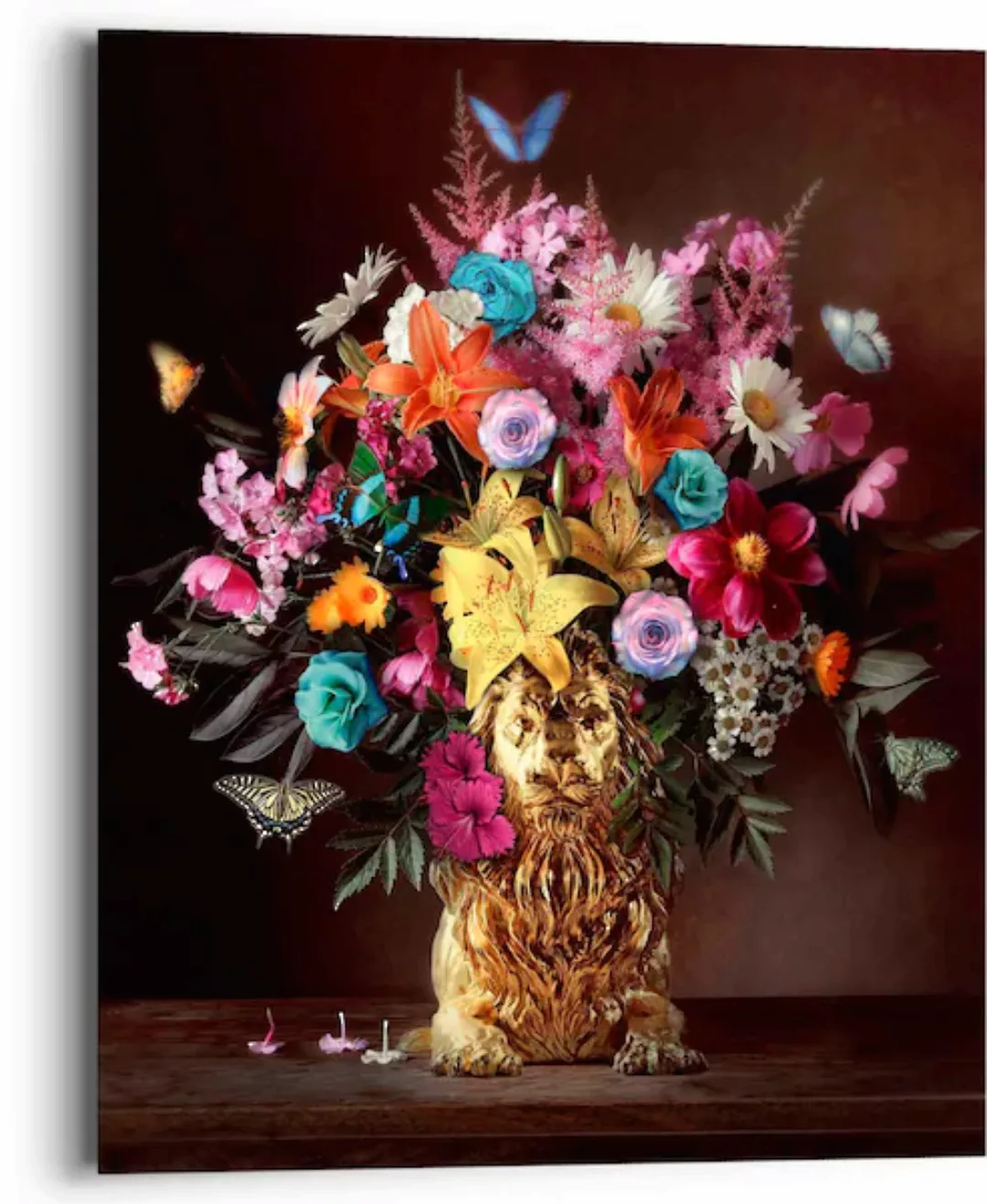 Reinders! Deco-Panel »Blumenlöwe« günstig online kaufen