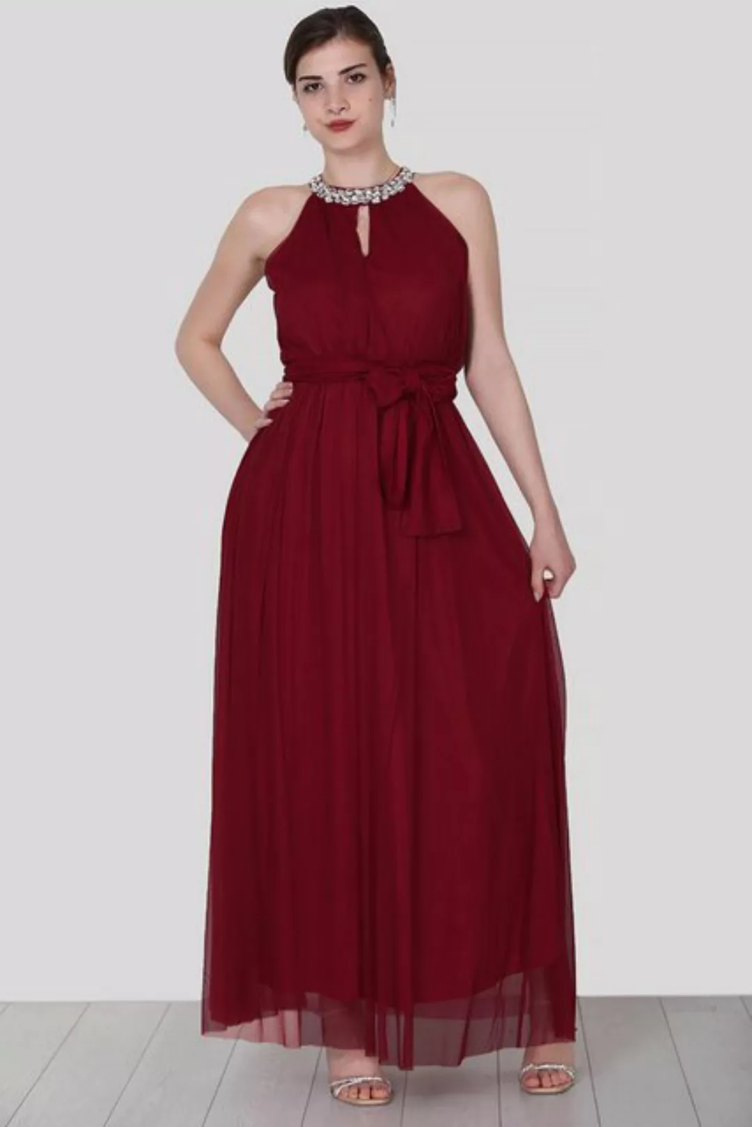 Modabout Abendkleid Langes Maxikleid Sommerkleid für Damen - NELB0469D1050B günstig online kaufen