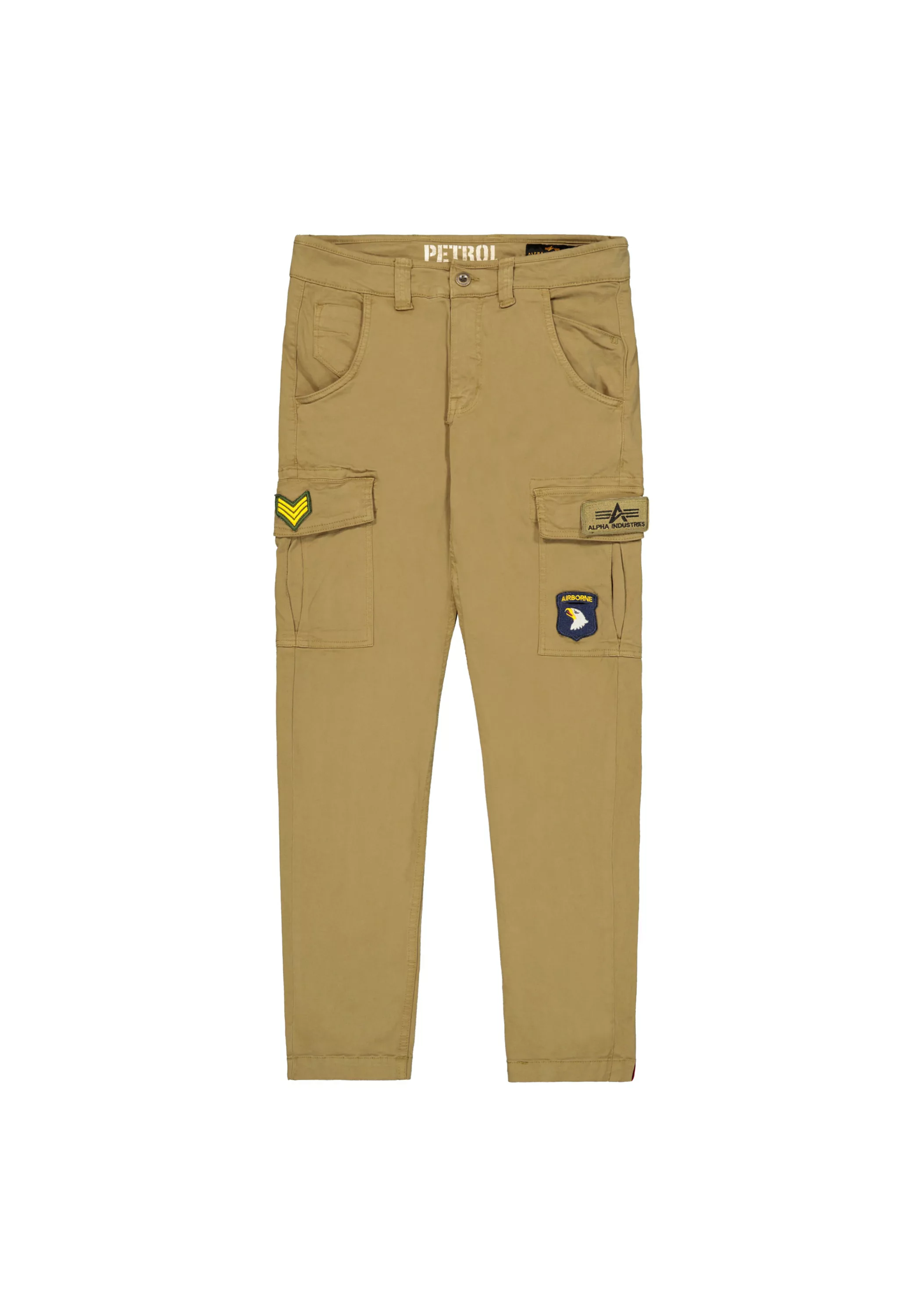 Alpha Industries Cargohose "Petrol Patch Pant lange Hose" günstig online kaufen