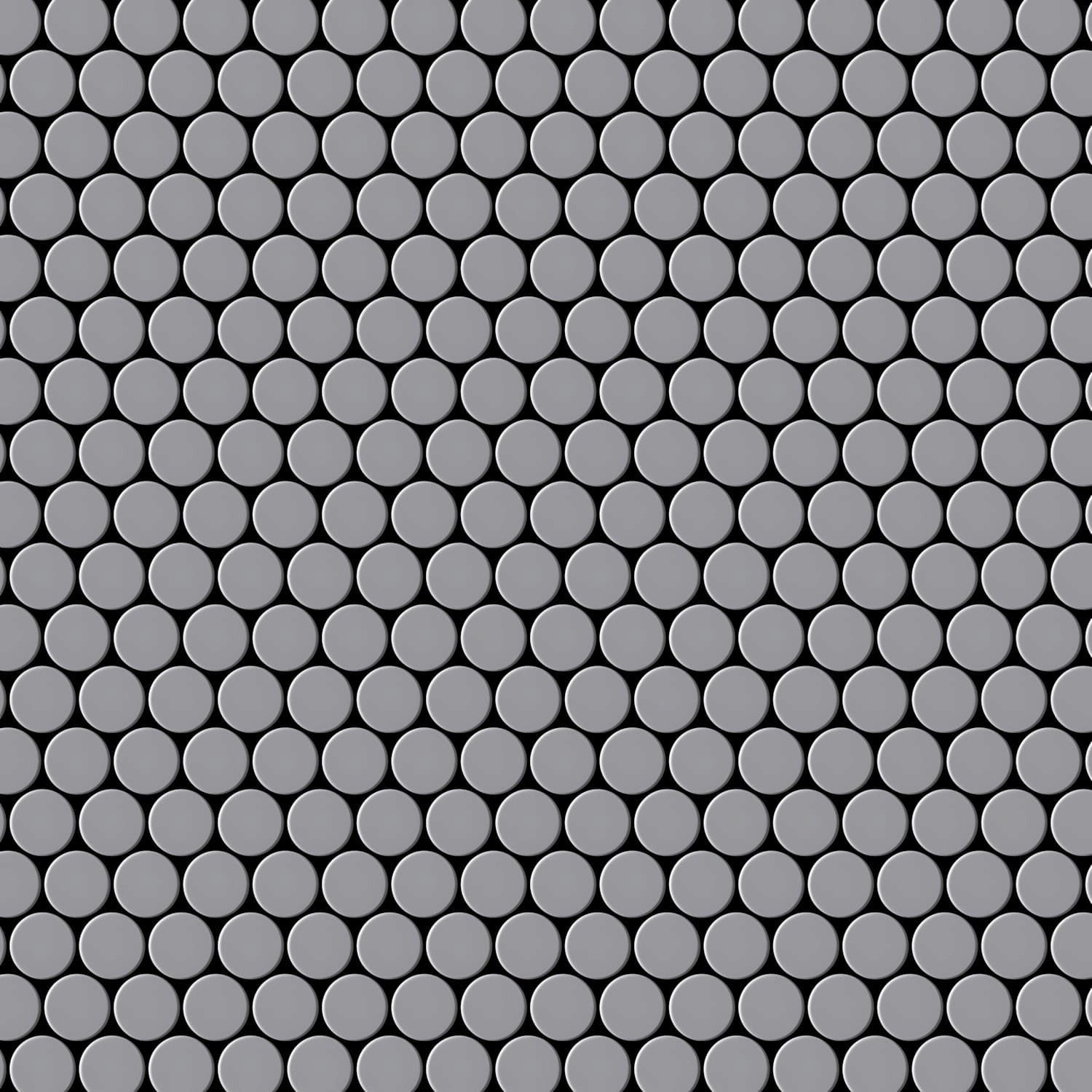 ALLOY Mosaik Fliese Massiv Metall Edelstahl Matt Grau 1,6mm Stark Penny-s-s günstig online kaufen