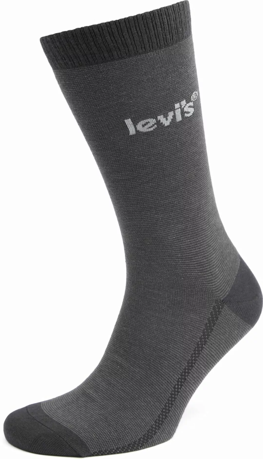 Levi's 4-Paar-Geschenkbox Socken Schwarz - Größe 43-46 günstig online kaufen