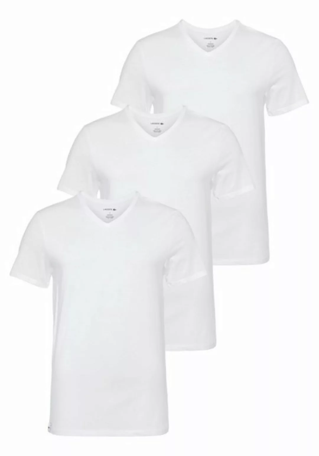 Lacoste T-Shirt Essentials Shirt mit V-Ausschnitt günstig online kaufen