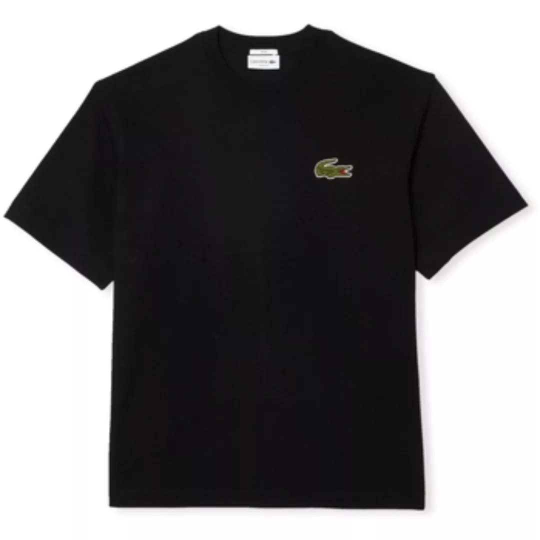 Lacoste  T-Shirts & Poloshirts T-Shirt Loose Fit - Noir günstig online kaufen