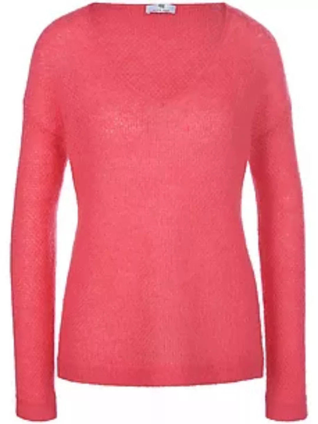 V-Pullover Peter Hahn pink günstig online kaufen
