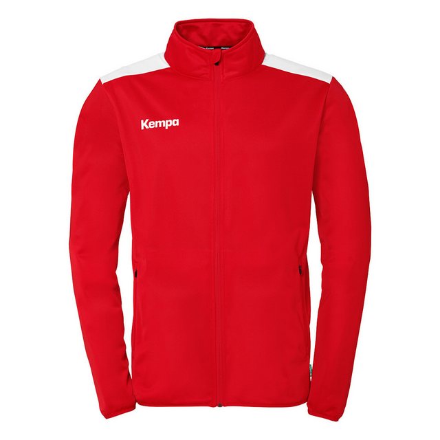 Kempa Hoodie Emotion 27 Poly Jacke weiß/schwarz günstig online kaufen