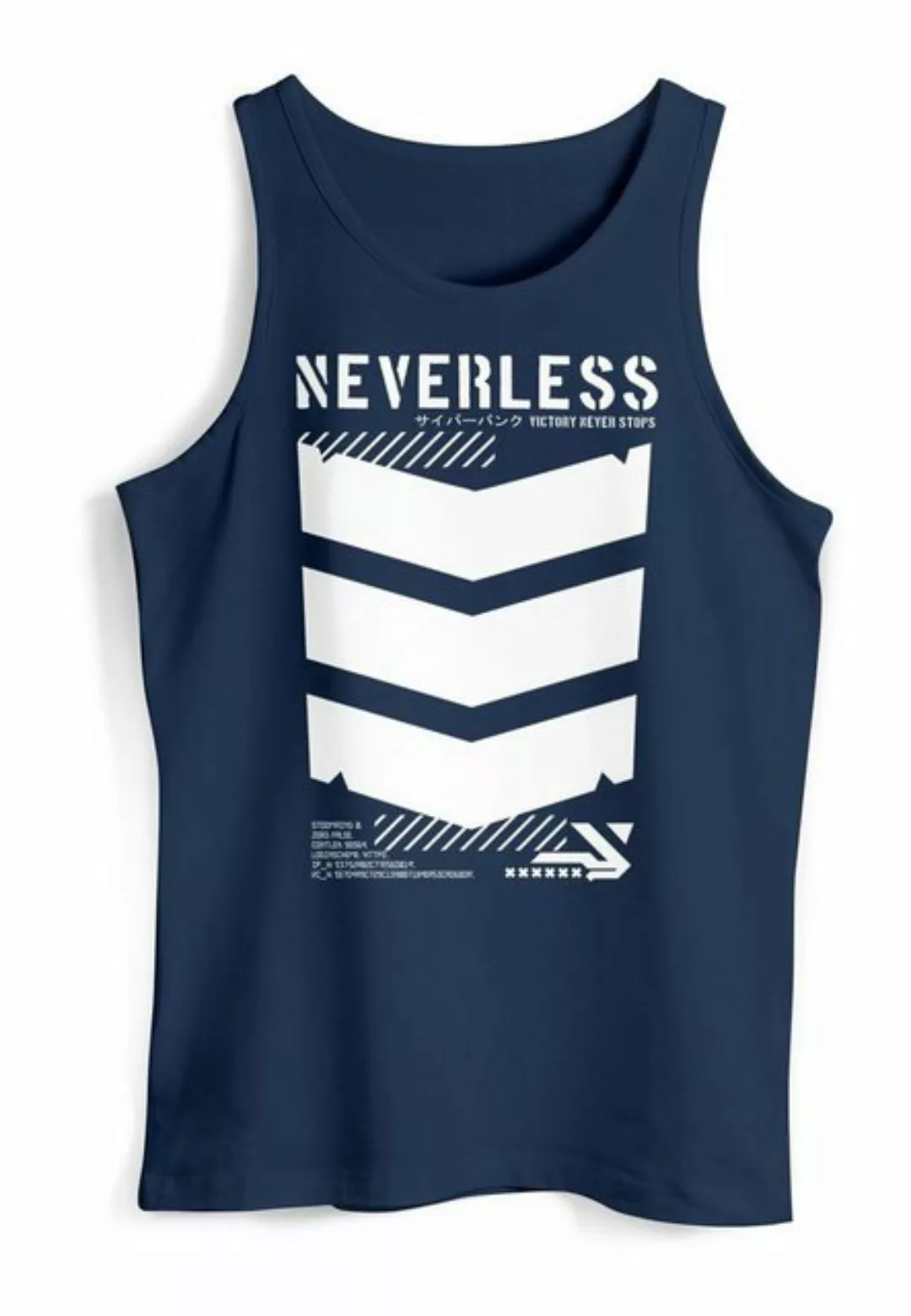 Neverless Tanktop Herren Tank-Top Techwear Trend Motive Japanese Streetstyl günstig online kaufen