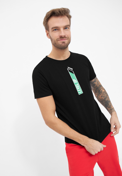 Kurzarm T-shirt "Level" günstig online kaufen
