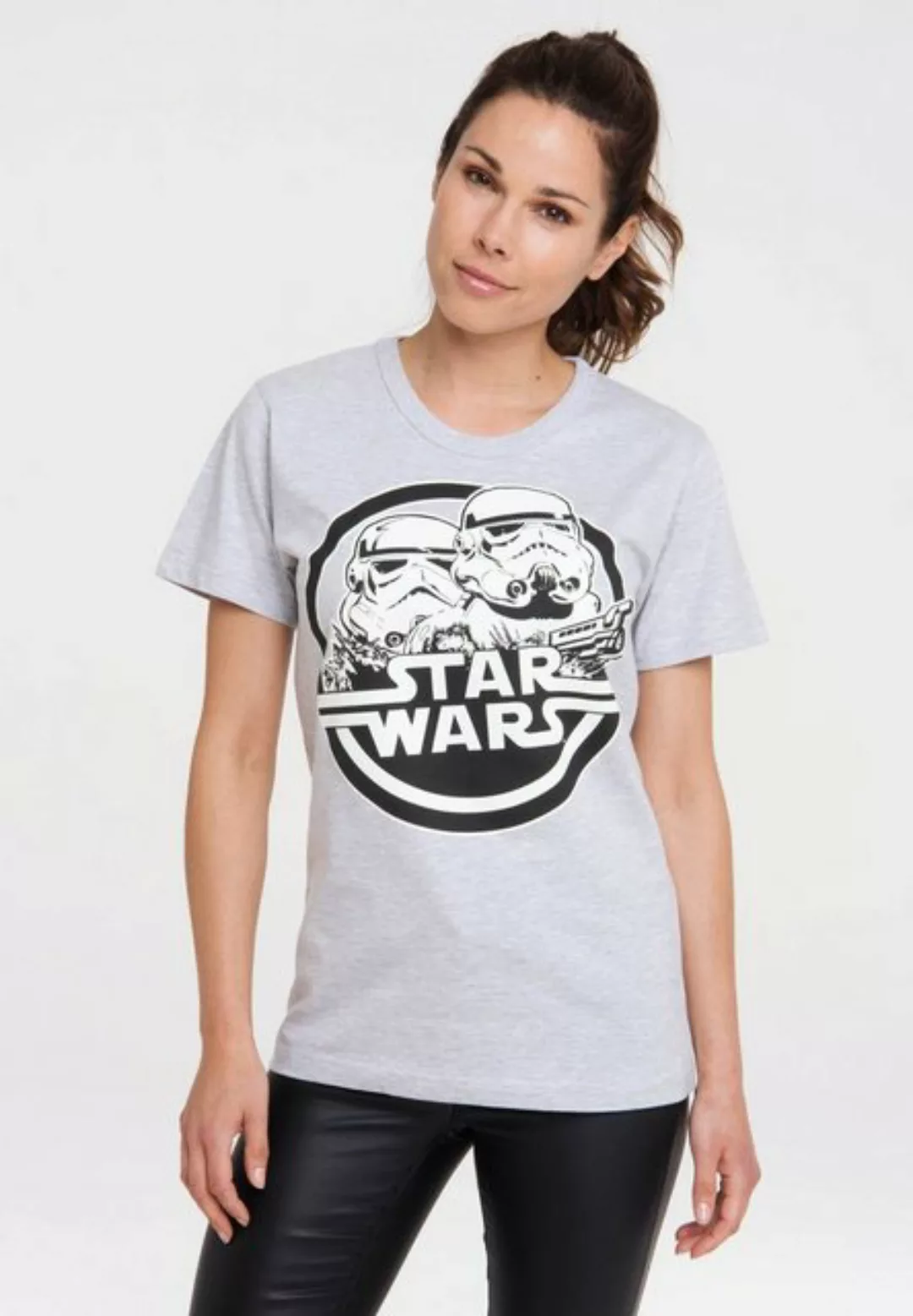 LOGOSHIRT T-Shirt Star Wars - Stormtrooper mit lizenziertem Print günstig online kaufen