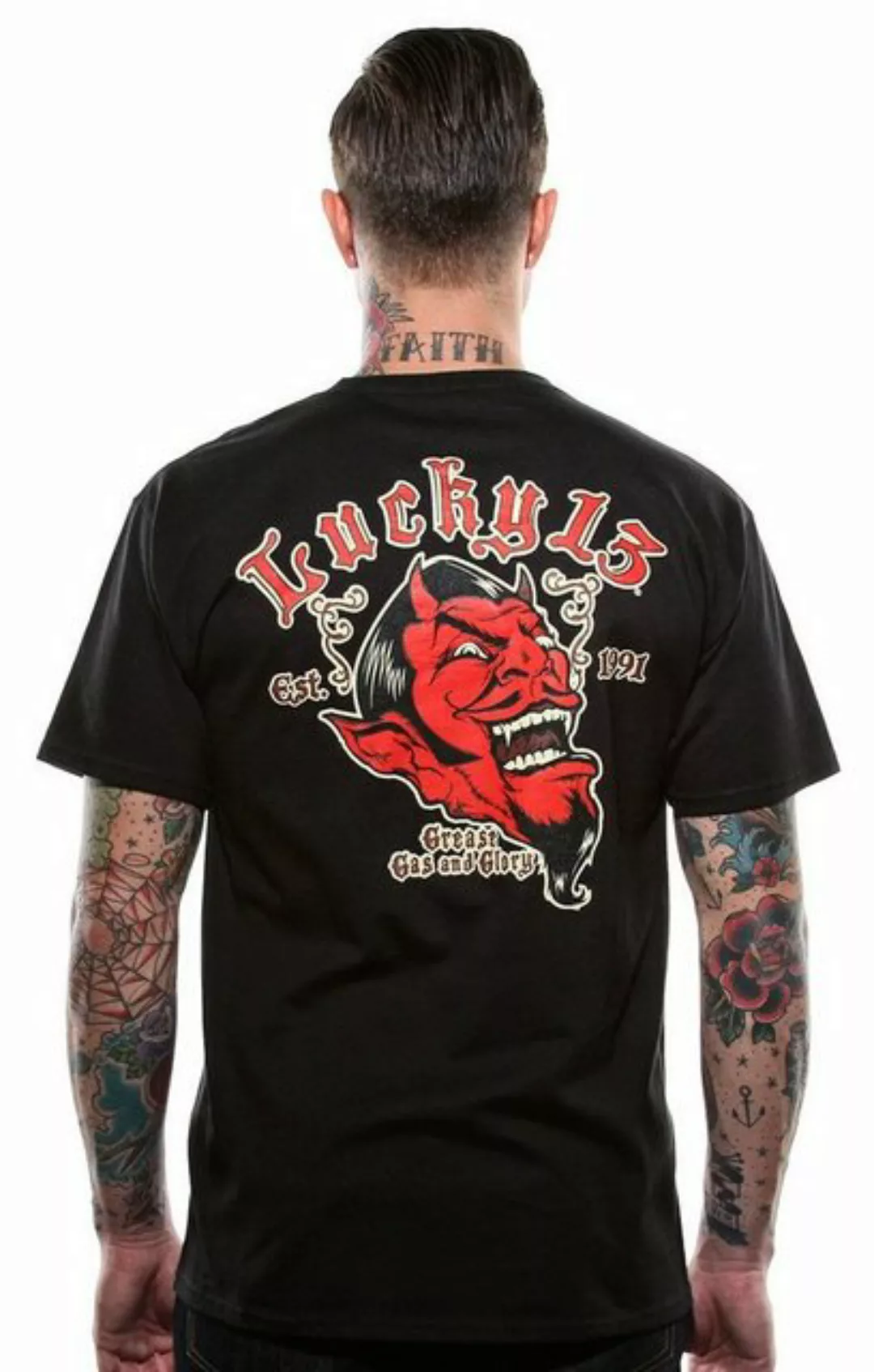 Lucky 13 T-Shirt günstig online kaufen