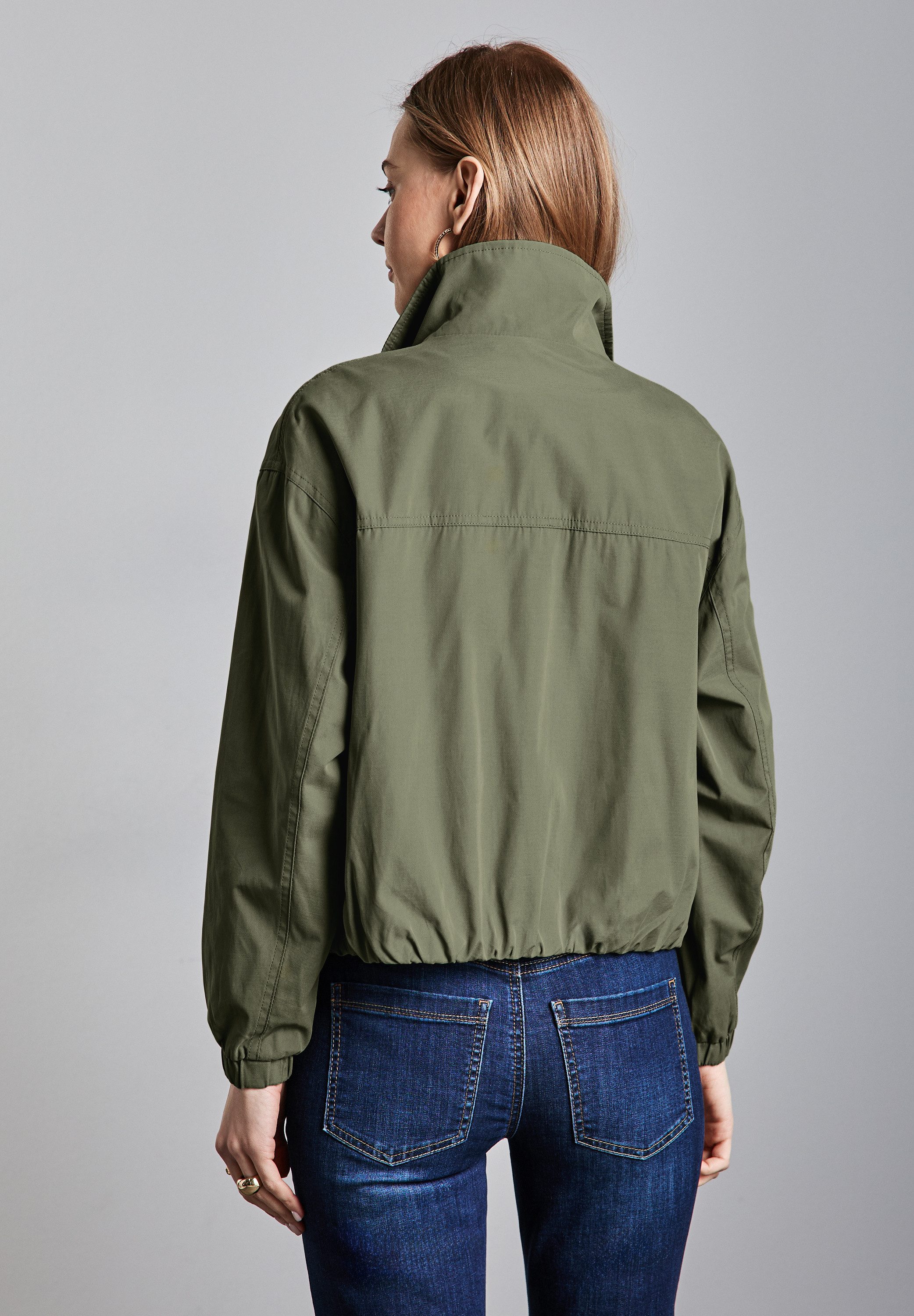 STREET ONE Kurzjacke, ohne Kapuze, mit Stehkragen günstig online kaufen