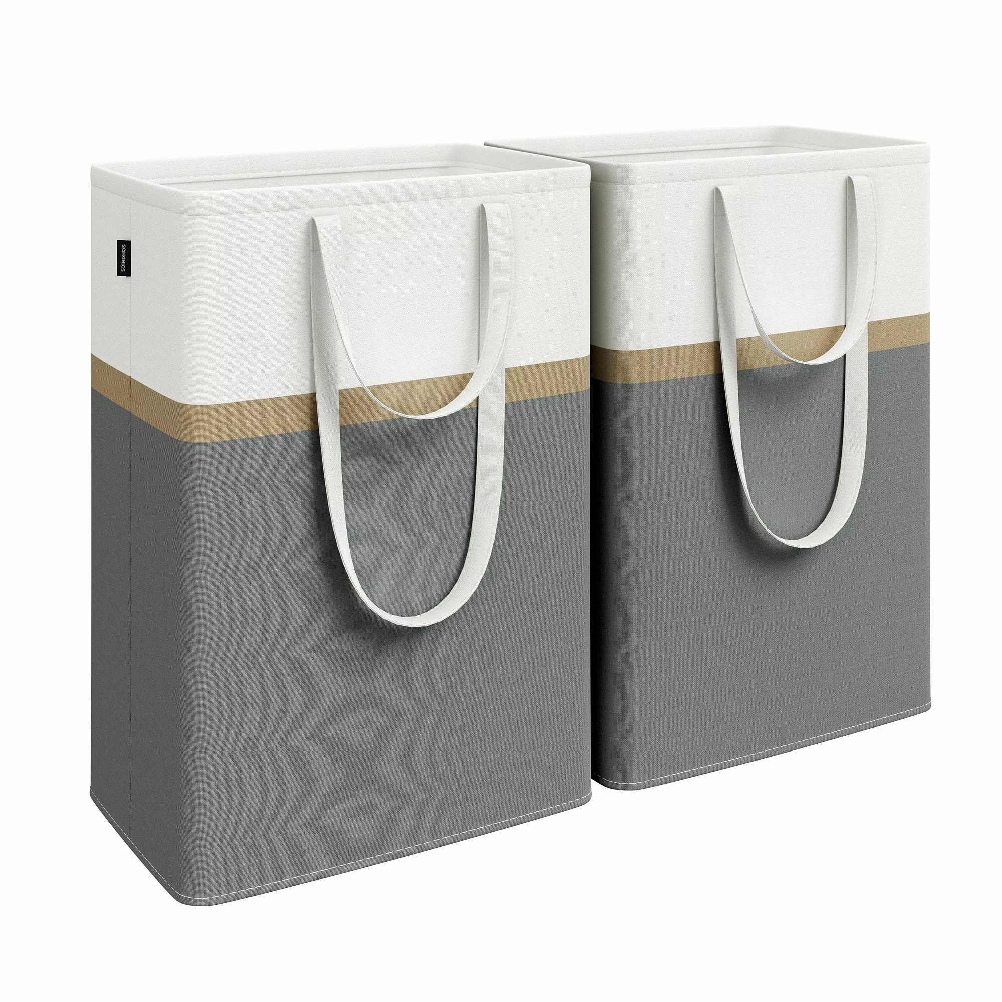 SONGMICS Wäschekorb, 2er Set, 75 L günstig online kaufen