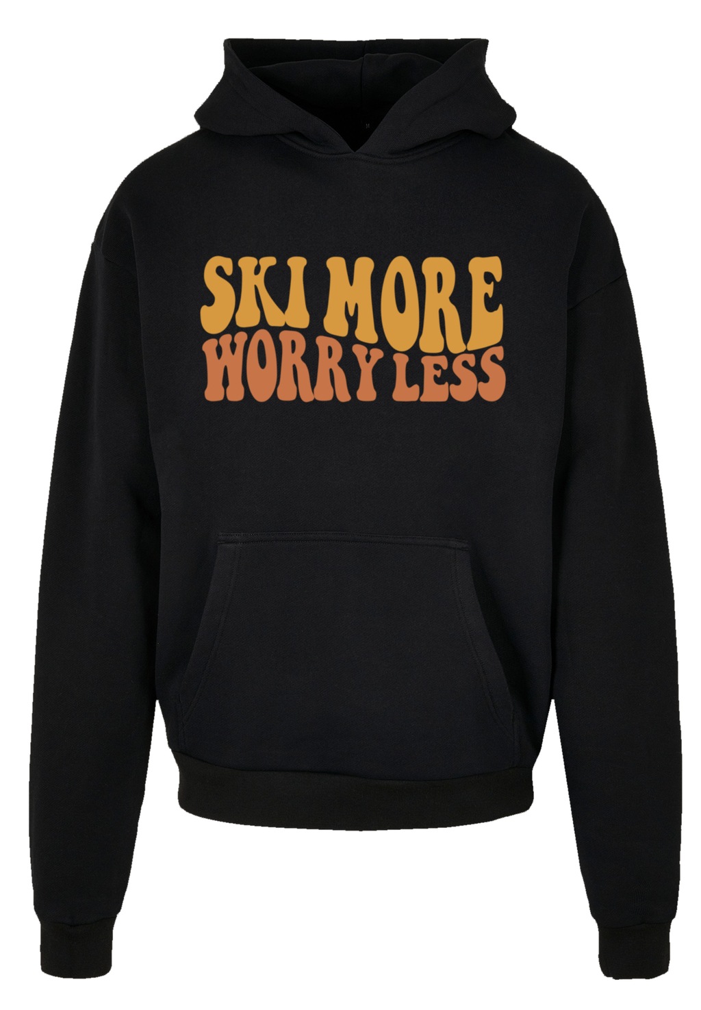 F4NT4STIC Kapuzenpullover Ski More Worry Less Premium Qualität günstig online kaufen