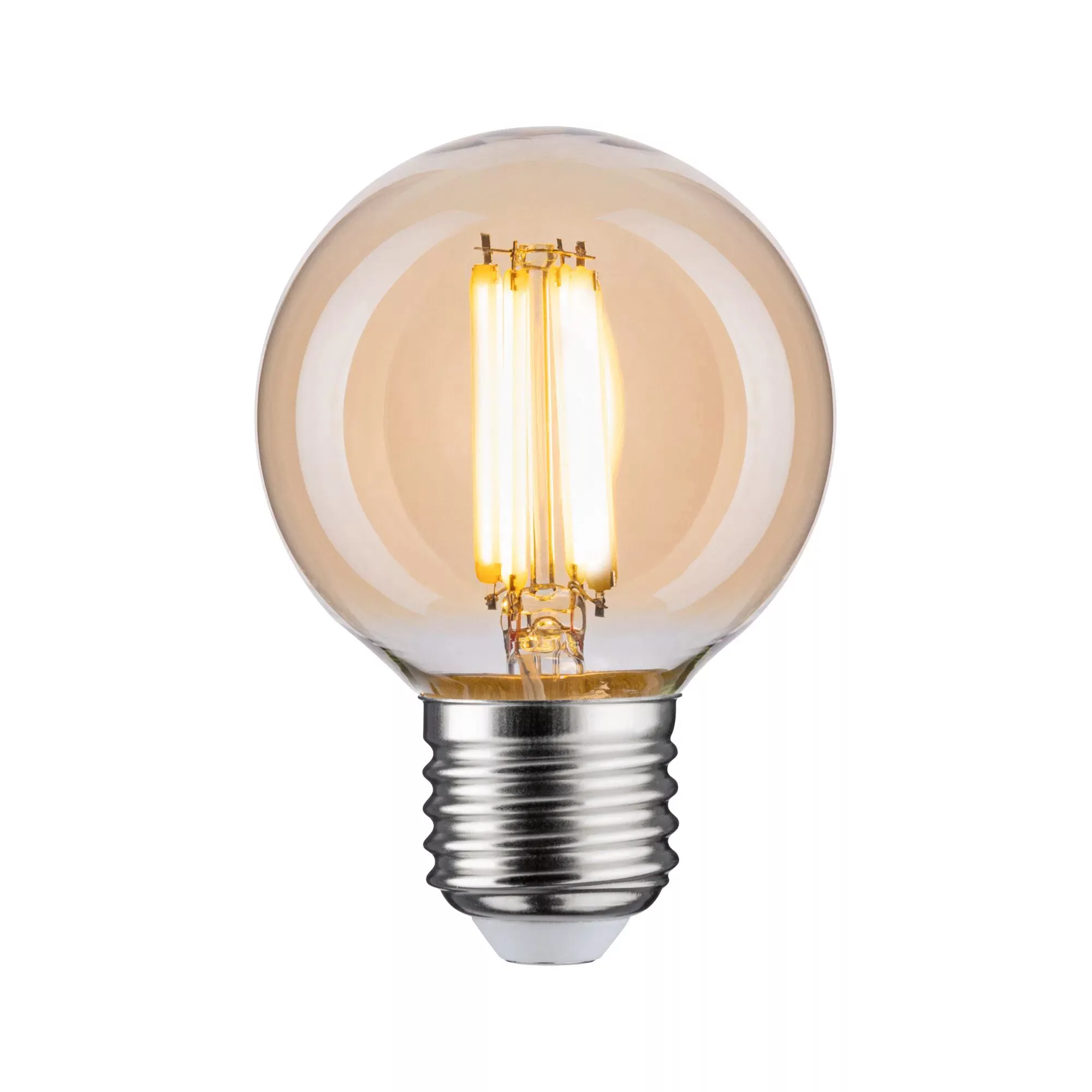 Paulmann "Filament 230V LED Globe G60 E27 780lm 7W 2700K dimmbar Gold" günstig online kaufen