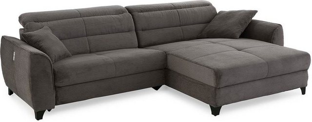 Jockenhöfer Gruppe Ecksofa "Double One L-Form", mit 2x 120cm breiten, elekt günstig online kaufen