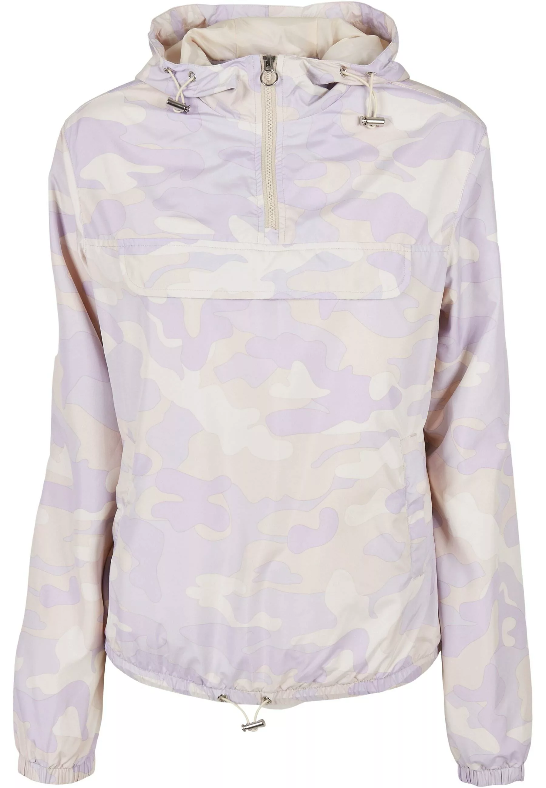 URBAN CLASSICS Windbreaker "Urban Classics Damen Ladies Camo Pull Over Jack günstig online kaufen