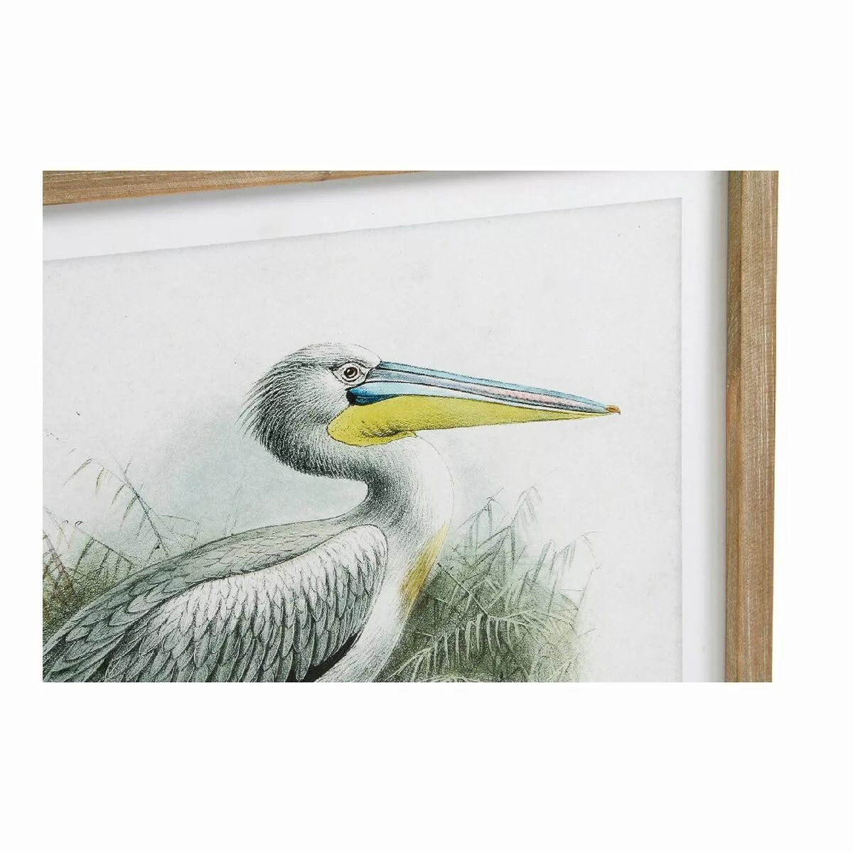 Bild Dkd Home Decor Pelican Fugl (2 Stück) (60 X 2 X 60 Cm) günstig online kaufen