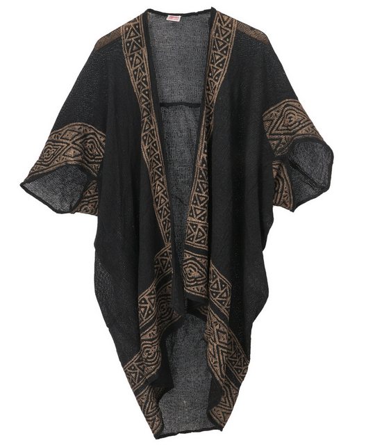 Guru-Shop Langjacke Offener Boho Cardigan, plus size Jacke, Kimono.. Ethno günstig online kaufen