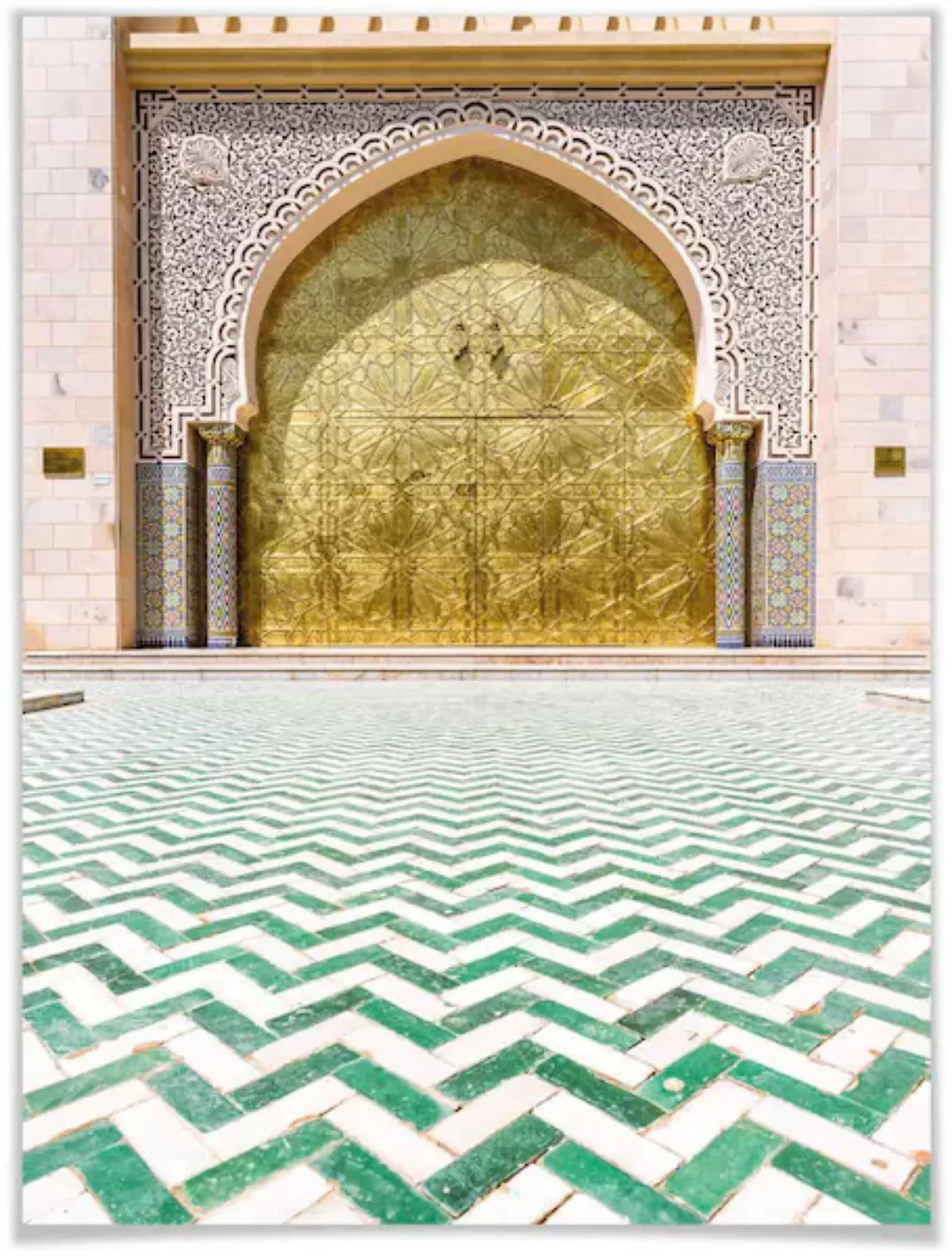 Wall-Art Poster "Alawi Moschee Oman", Gebäude, (1 St.) günstig online kaufen