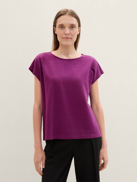 TOM TAILOR T-Shirt T-Shirt mit Bio-Baumwolle günstig online kaufen