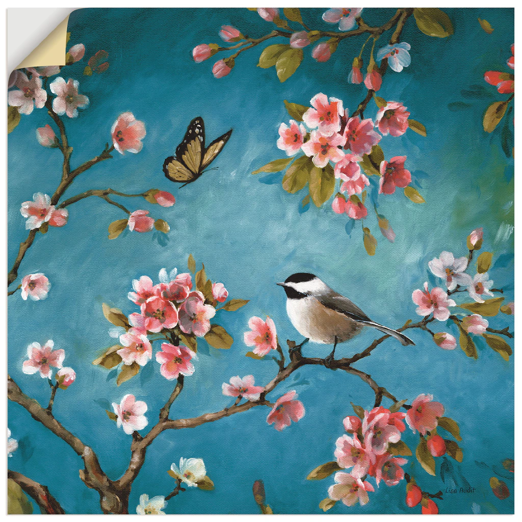 Artland Wandbild »Blüte III«, Blumen, (1 St.), als Poster, Wandaufkleber in günstig online kaufen