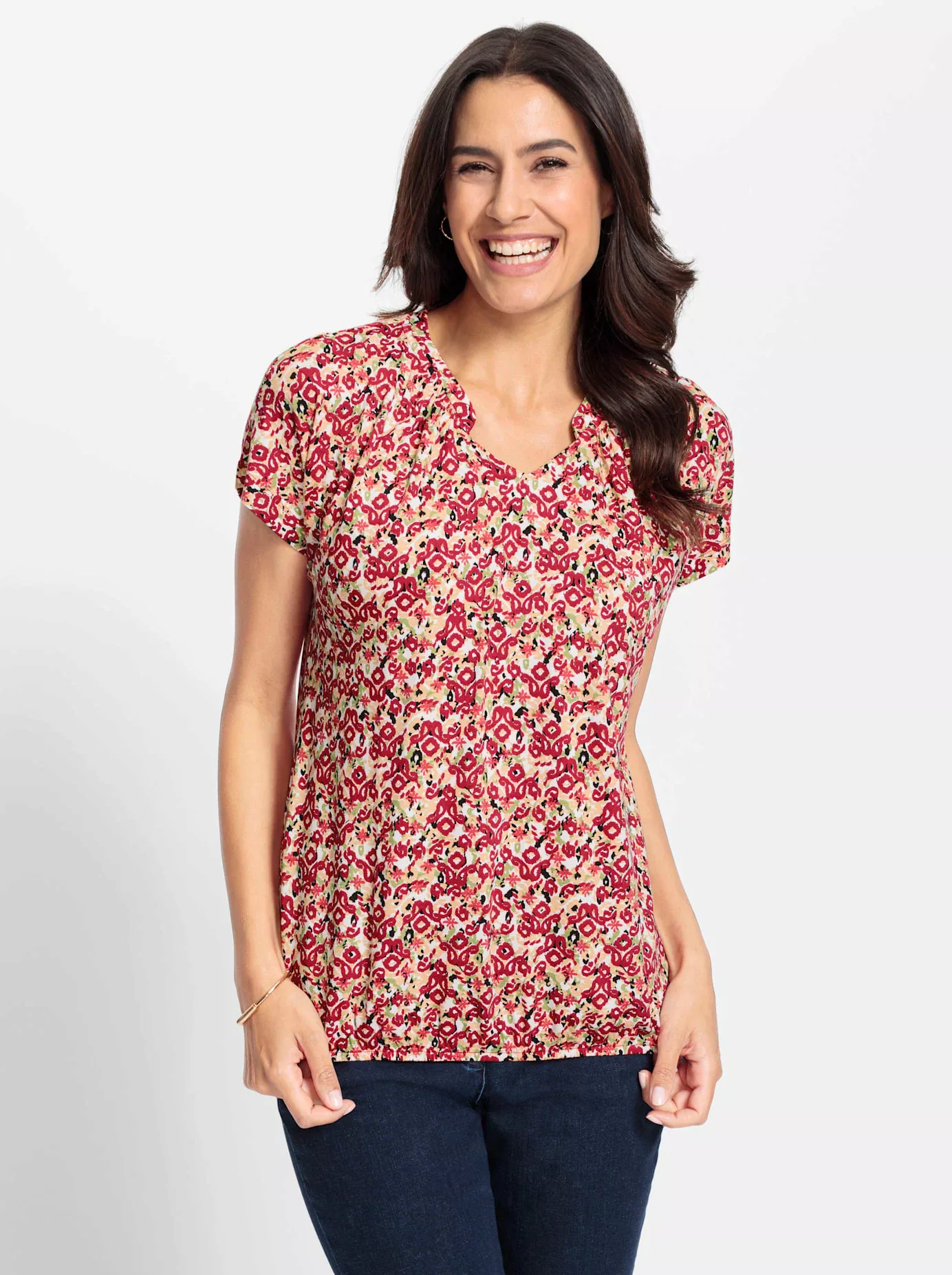 Inspirationen Print-Shirt "Print-Shirt", (1 tlg.) günstig online kaufen