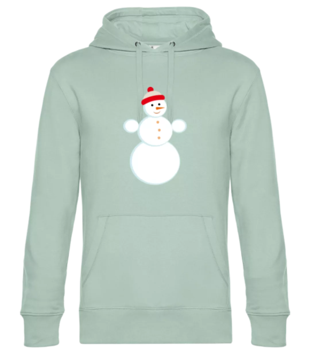 Schneemann mit Mütze · Unisex Premium Hoodie günstig online kaufen