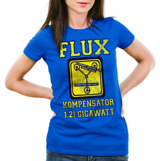 style3 T-Shirt Flux Kompensator Future Gamer zurück in die zukunft delorean günstig online kaufen