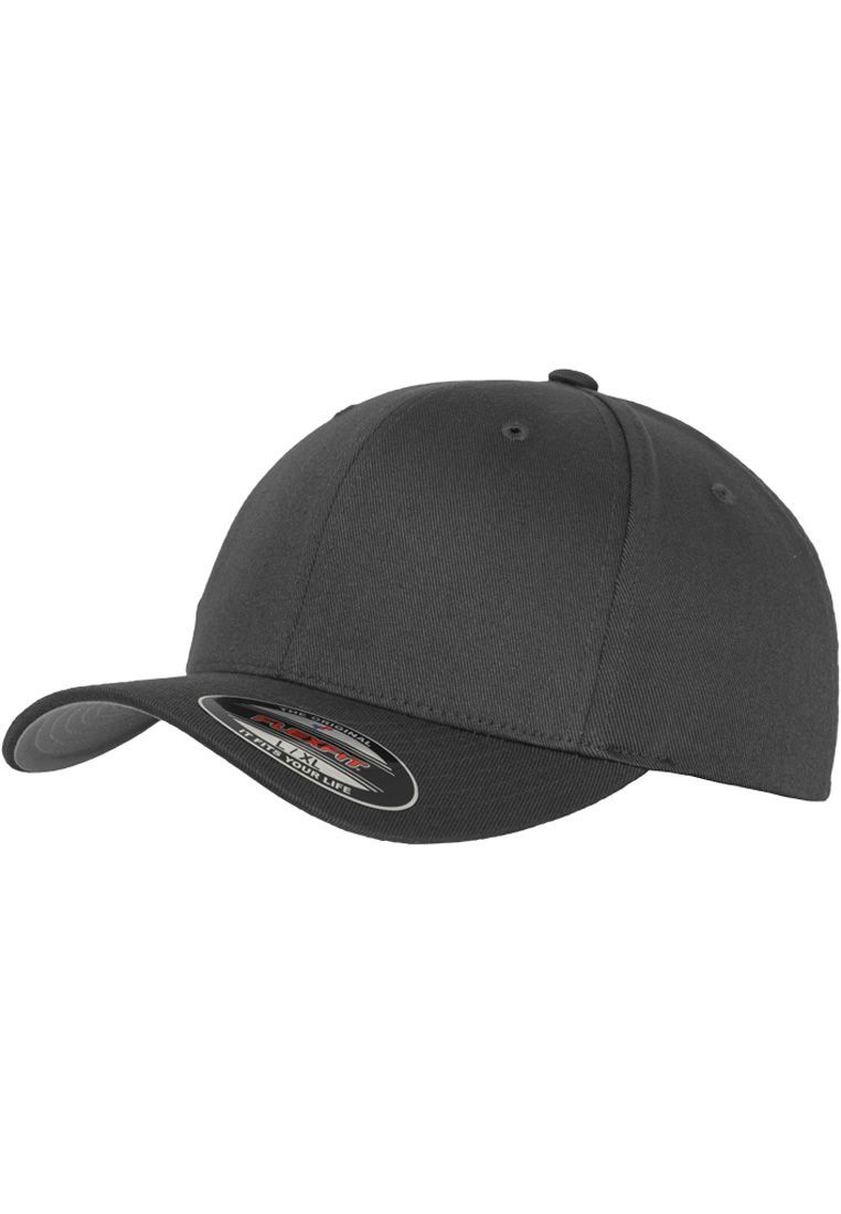 Flexfit Fitted Cap - WOOLY COMBED 6277 - Dark Grey günstig online kaufen