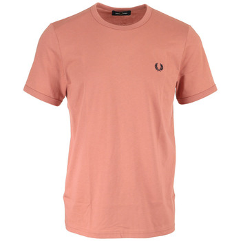 Fred Perry T-shirt Ringer Hellblau - Größe M günstig online kaufen
