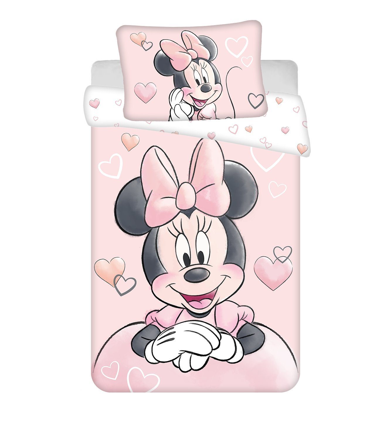 Disney Minnie Mouse Babybettwäsche Wendebettwäsche Minnie günstig online kaufen