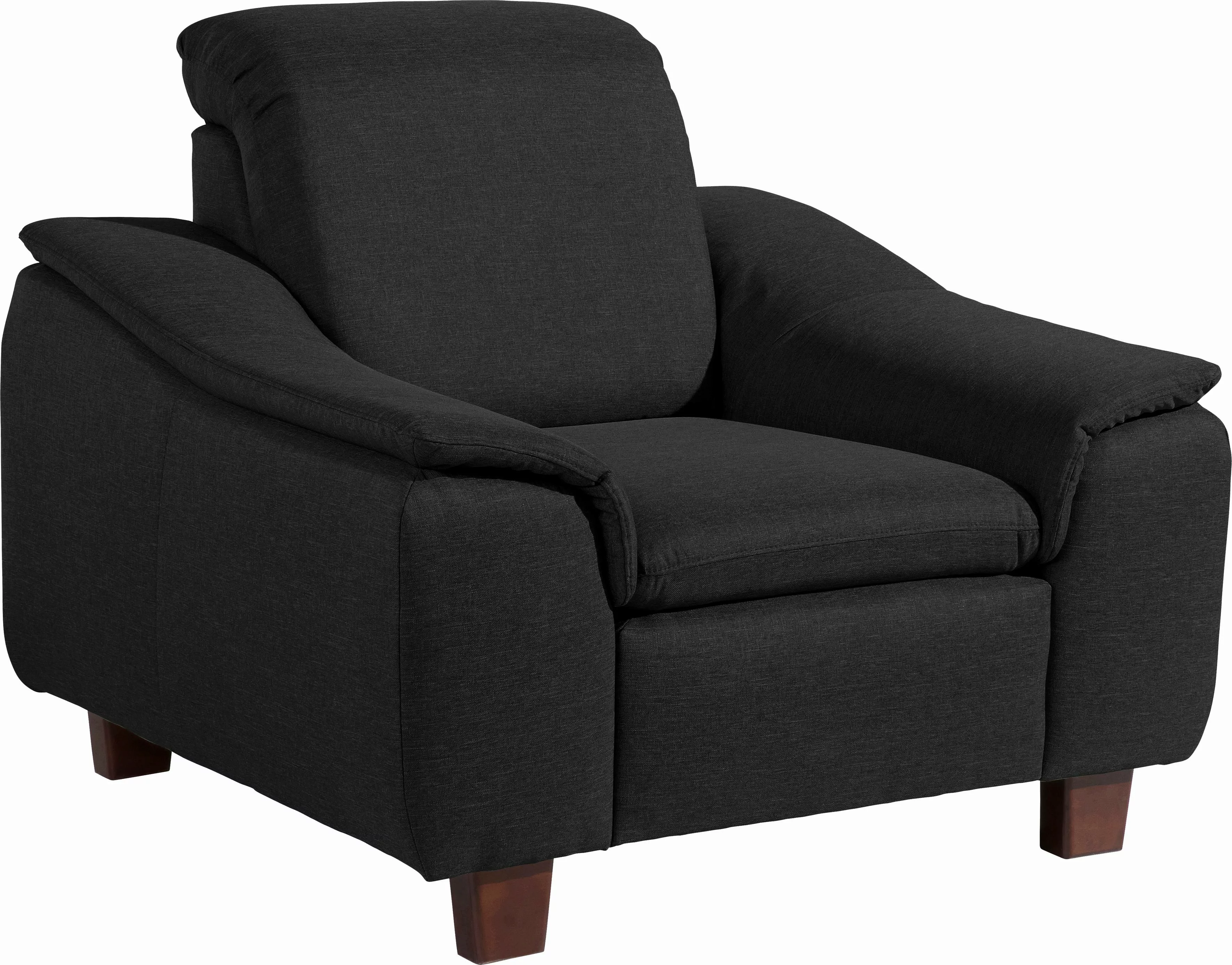 Max Winzer® Sessel »Alessio«, mit abgerundeter Rückenlehne günstig online kaufen