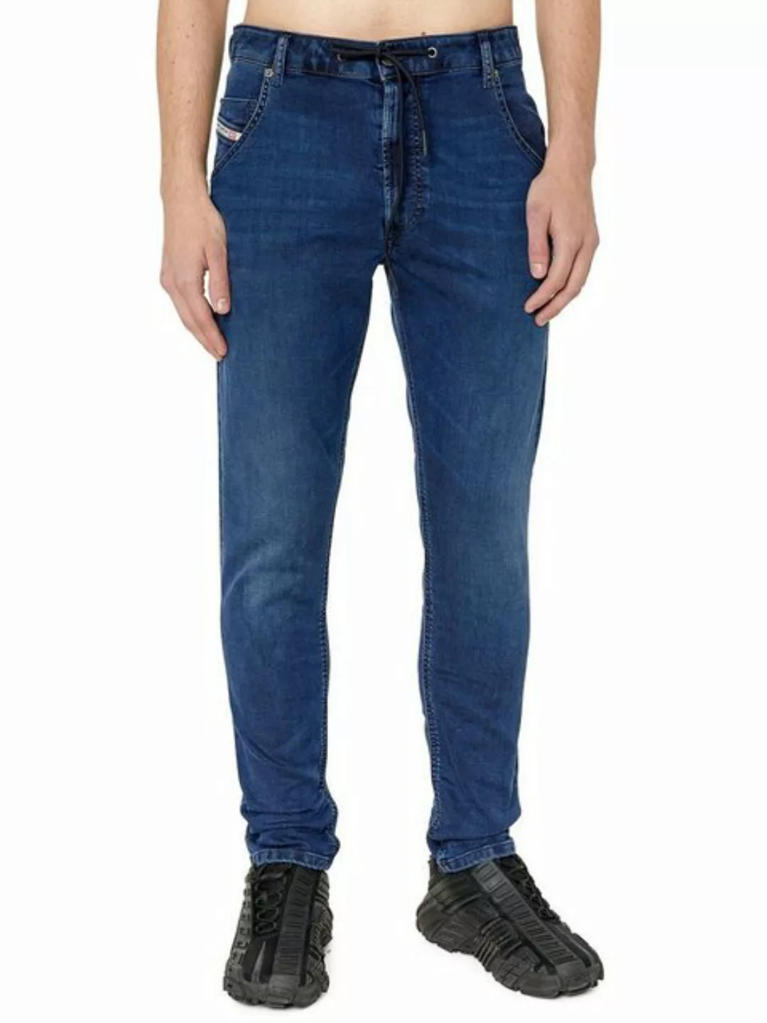 Diesel Tapered-fit-Jeans Stretch JoggJeans - Krooley 068CT - Länge:32 günstig online kaufen