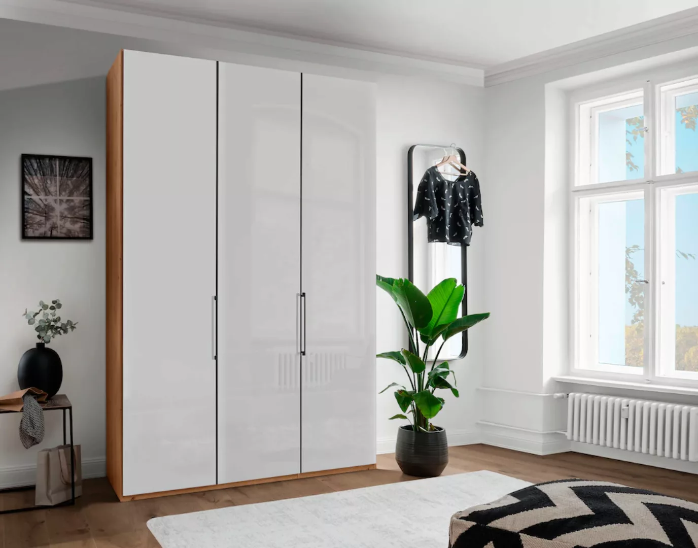 WIEMANN Drehtürenschrank "Monaco, Made in Germany, edle Glasfront, in versc günstig online kaufen