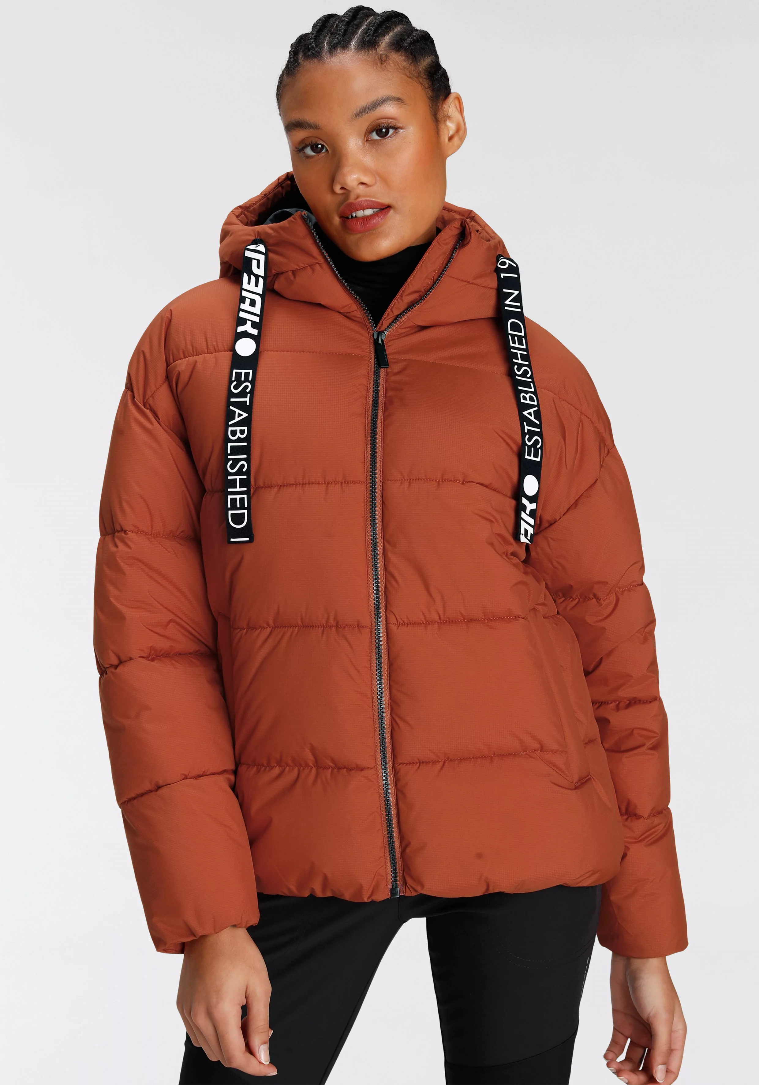 Icepeak Steppjacke "VACHA", mit Kapuze günstig online kaufen