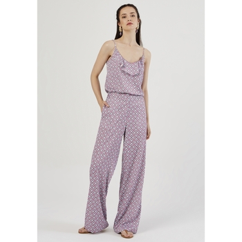 Just Like You  Kleider & Outfits Gemusterte, fließende Hose günstig online kaufen