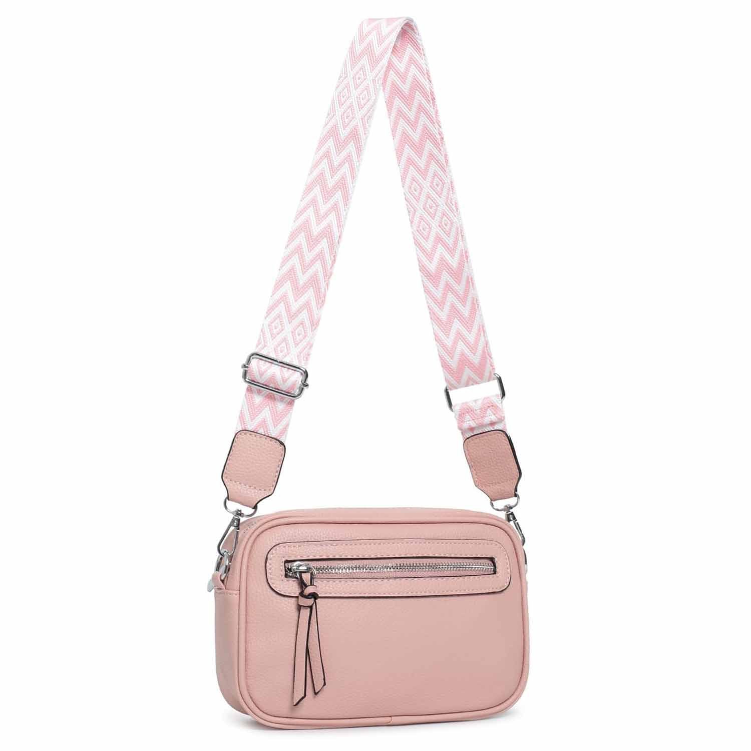 ITALYSHOP24 Schultertasche Damen Umhängetasche CrossBody Brusttasche günstig online kaufen
