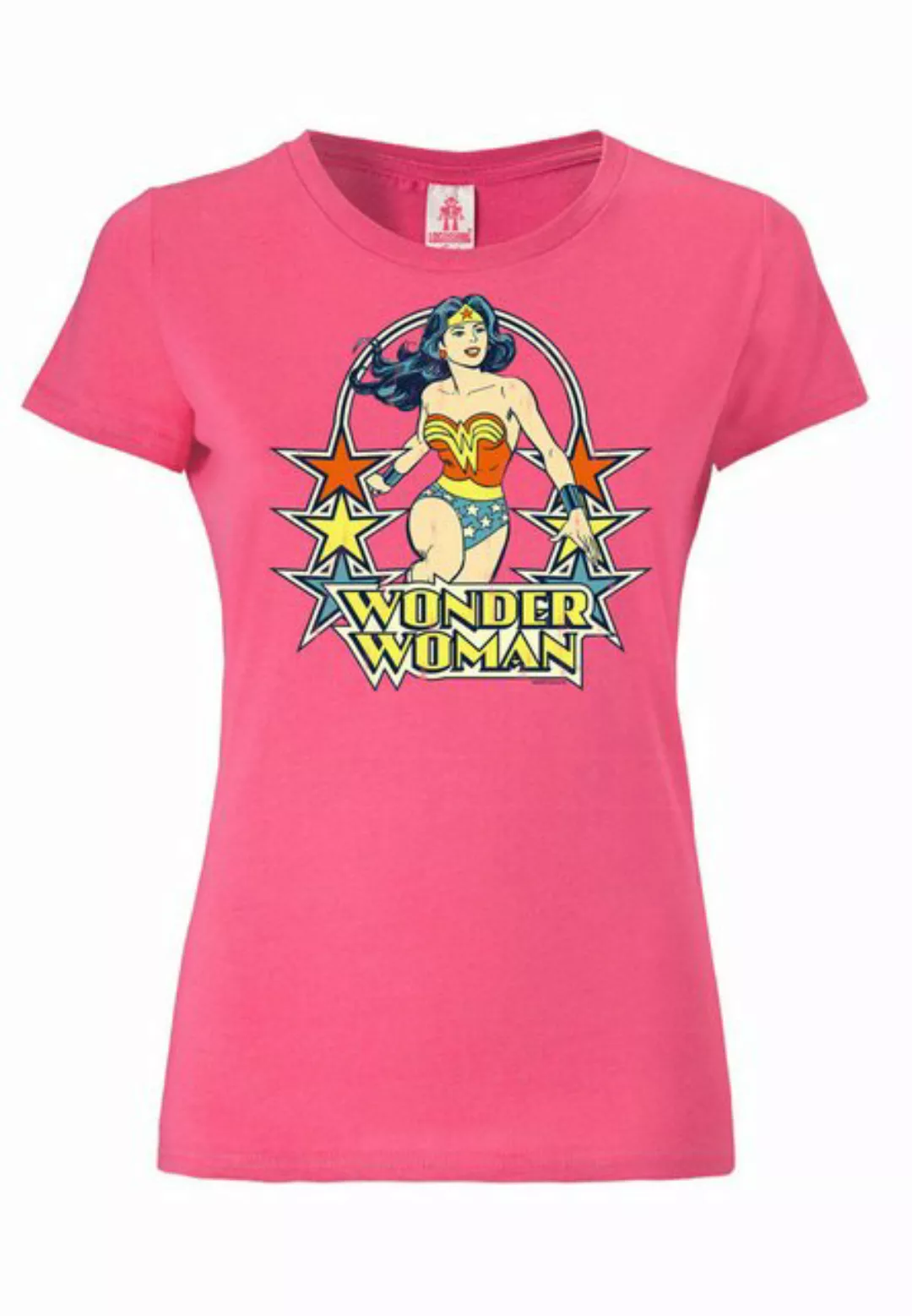 LOGOSHIRT T-Shirt Print DC Comics Wonder Woman Stars mit lizenziertem Print günstig online kaufen