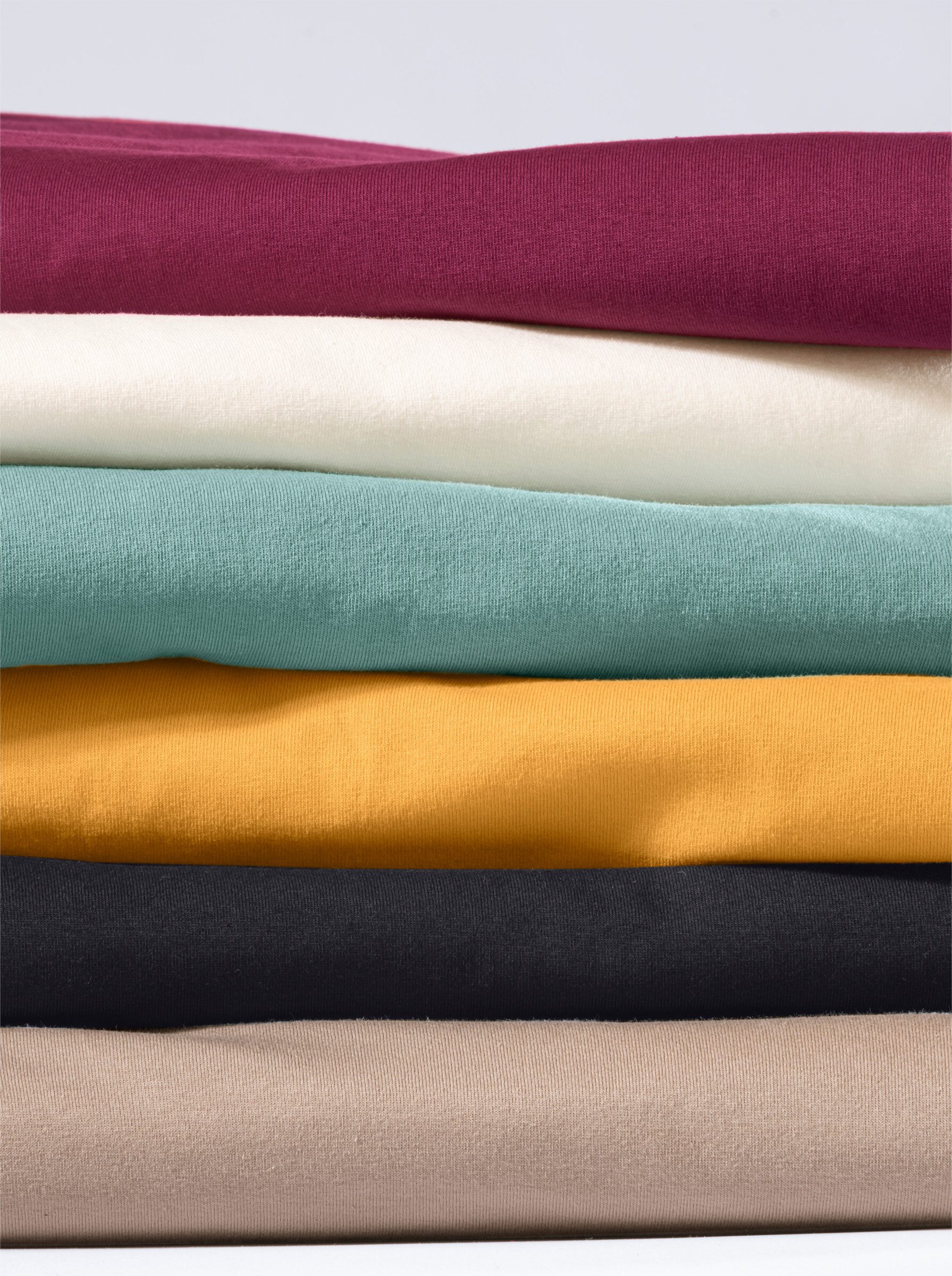 Casual Looks Rollkragenshirt "Rollkragen-Shirt", (1 tlg.) günstig online kaufen