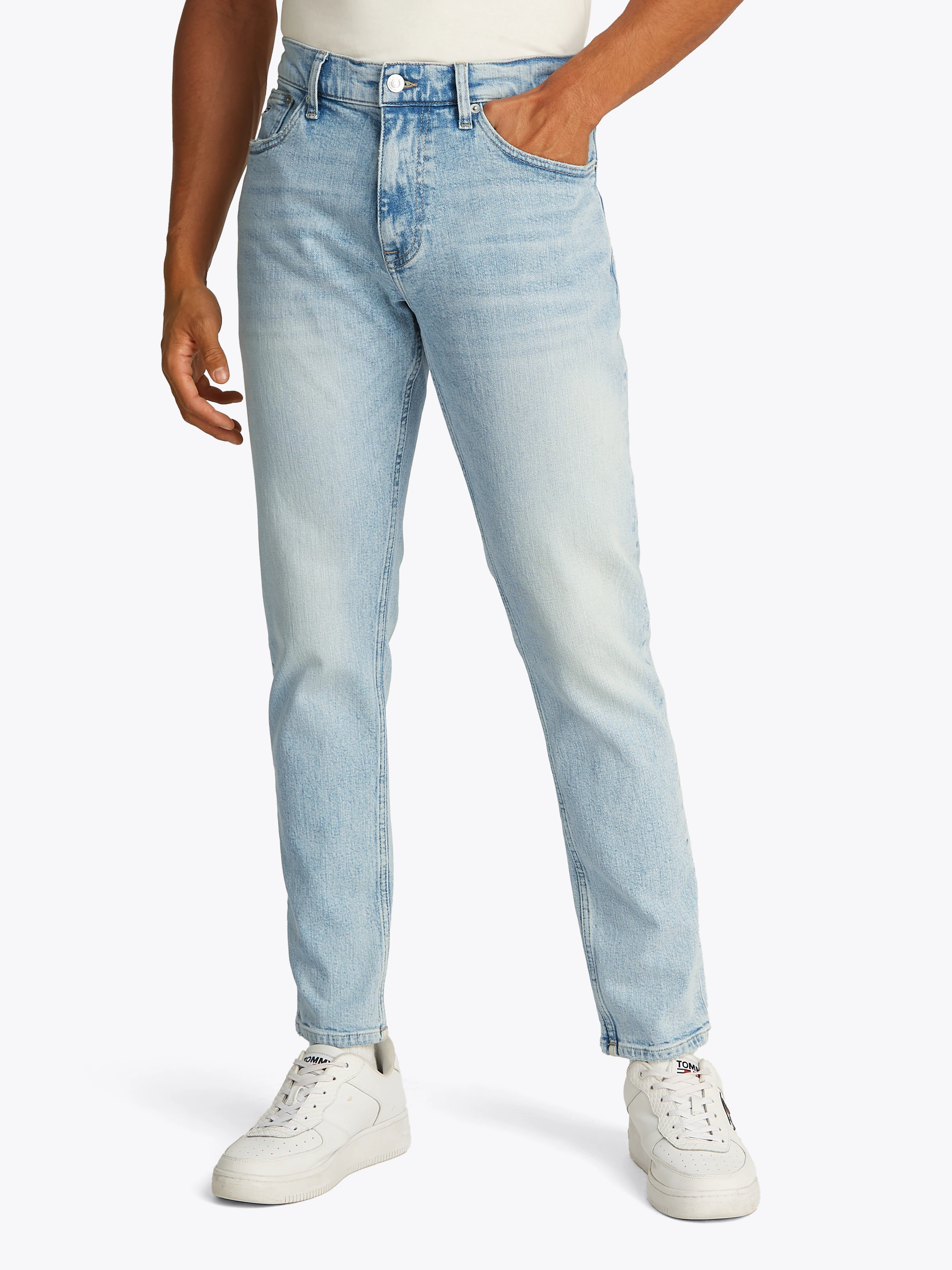 Tommy Jeans Slim-fit-Jeans "Austin Slim Tapered", zum Knöchel hin schmaler günstig online kaufen