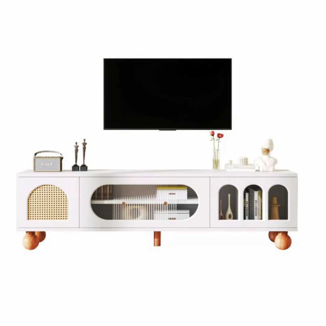 OKWISH TV-Schrank TV-Möbel Fernsehtisch Lowboard (1-St., 170cmx37cmx47cm) m günstig online kaufen