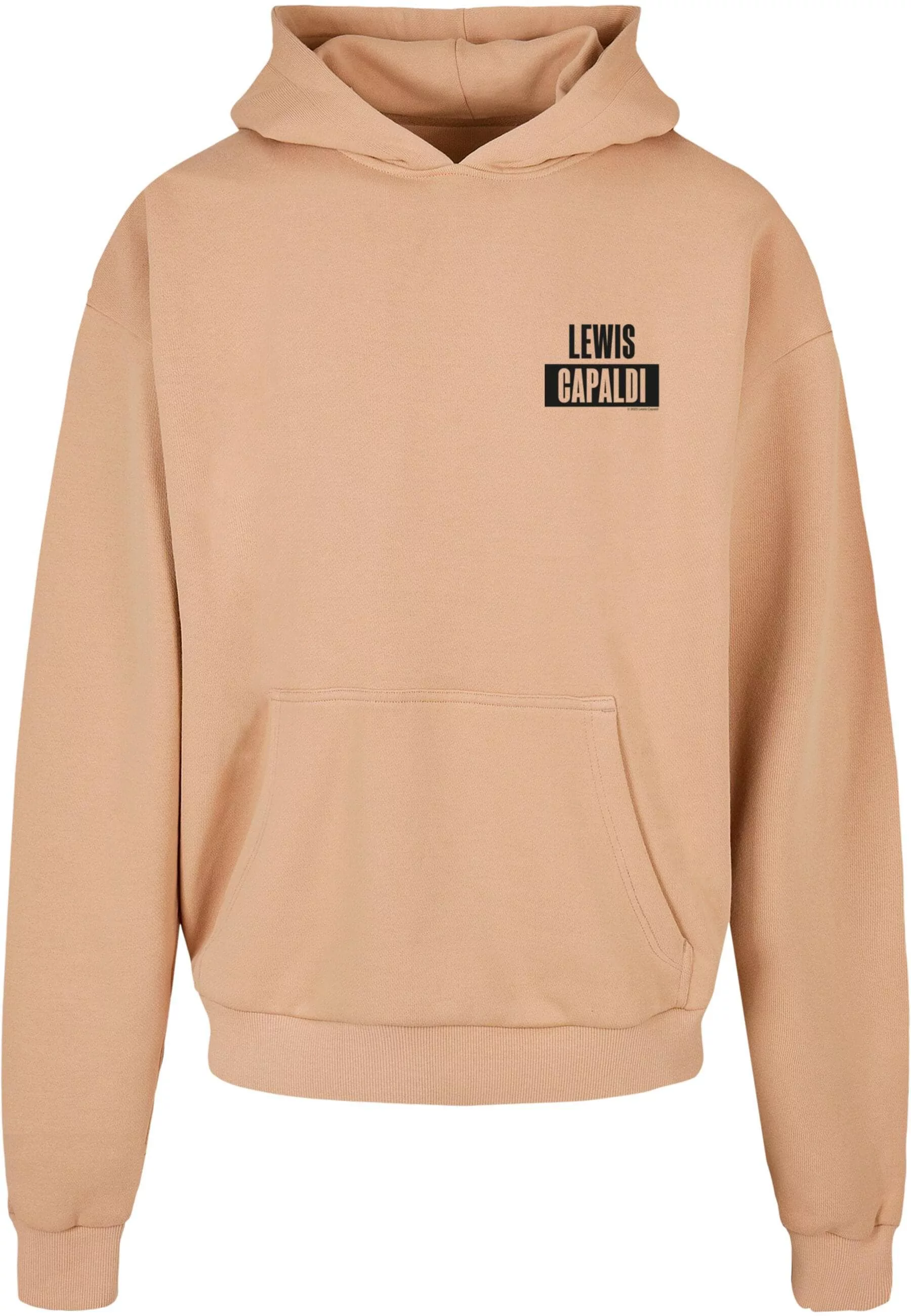 Merchcode Kapuzensweatshirt "Merchcode Herren Lewis Capaldi - PP Logo Ultra günstig online kaufen