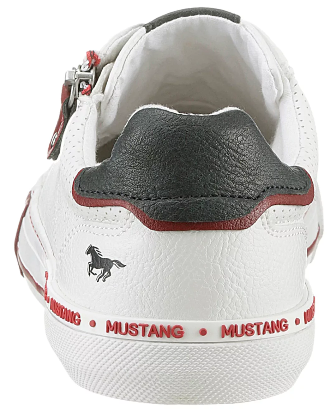 Mustang Shoes Sneaker, weicher Schaftrandpolsterung, Freizeitschuh, Halbsch günstig online kaufen