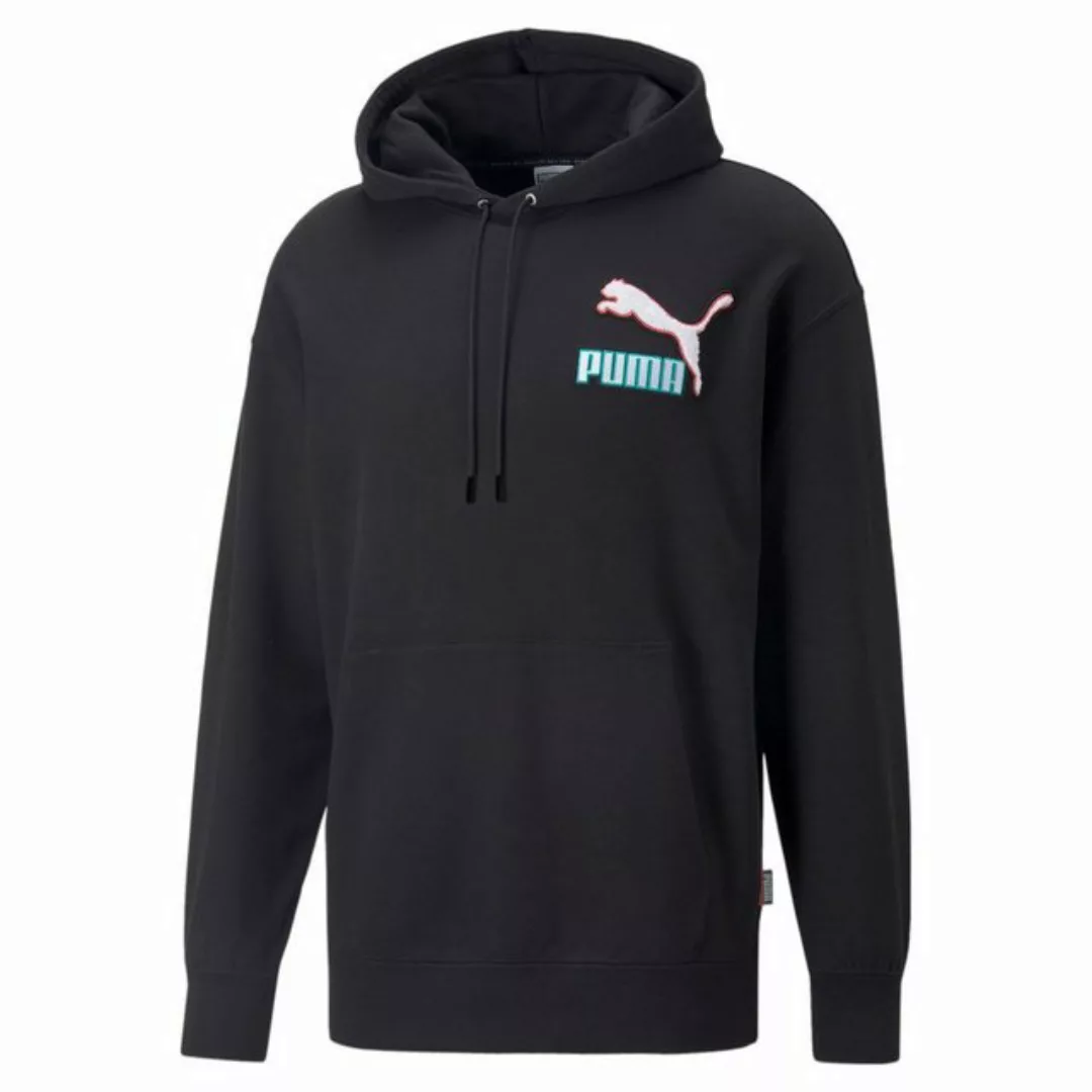 PUMA Hoodie Hoodie Puma Fandom, G L, F black (1-tlg) Kängurutasche günstig online kaufen