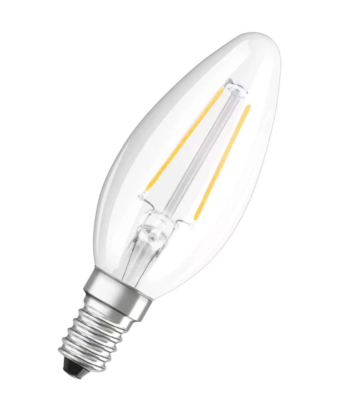 BELLALUX LED CLASSIC B 25 FS Warmweiß Filament Klar E14 Kerze günstig online kaufen