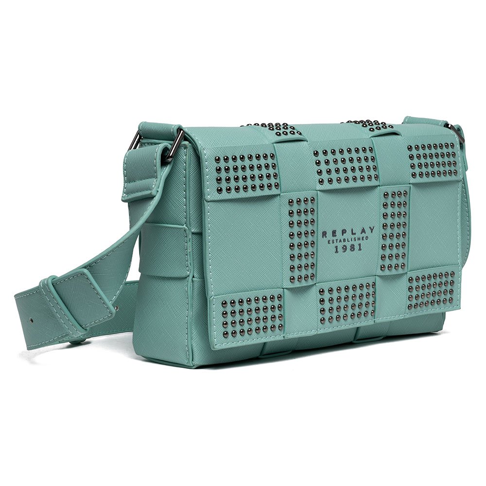 Replay Fw3192.000.a0283b Ledertasche One Size Light Blue günstig online kaufen