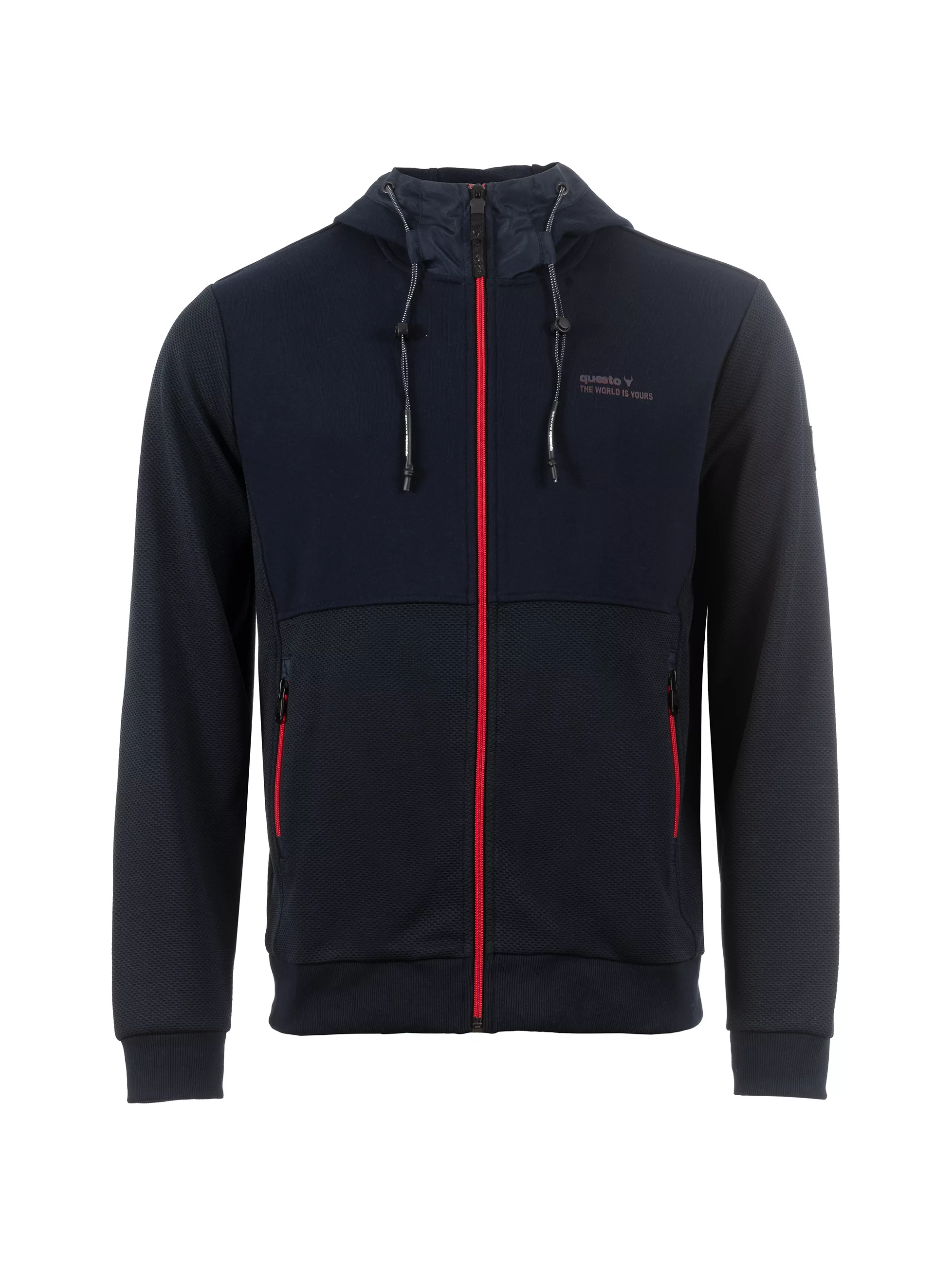 Questo Sweatjacke GismoQU nautical blue günstig online kaufen