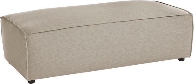 Home affaire Hocker "NEU: SHERWOOD XXL, Polsterhocker, Cord, Webstoff", rec günstig online kaufen