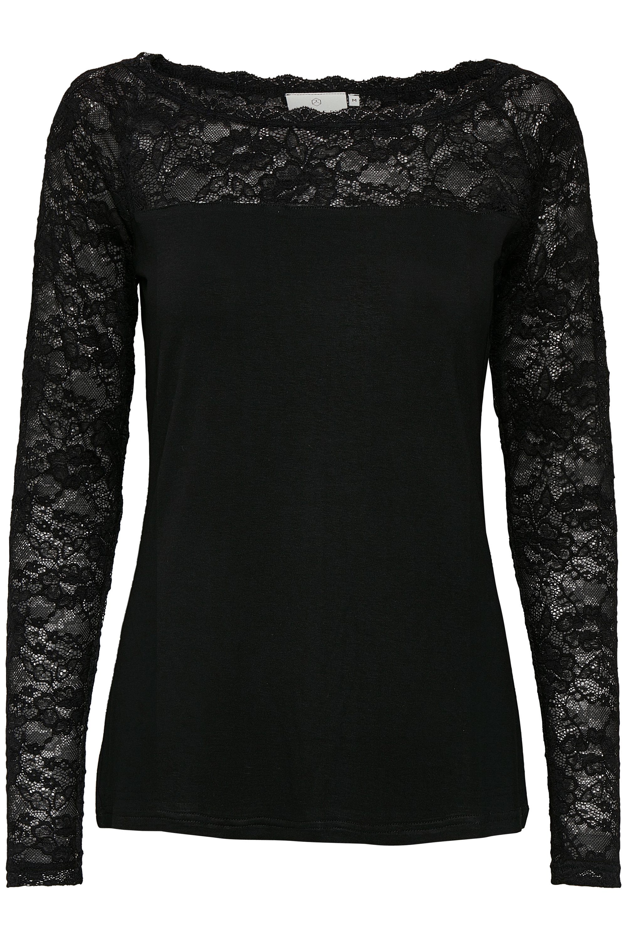 KAFFE Langarmbluse Langarm-Shirt Lacy günstig online kaufen